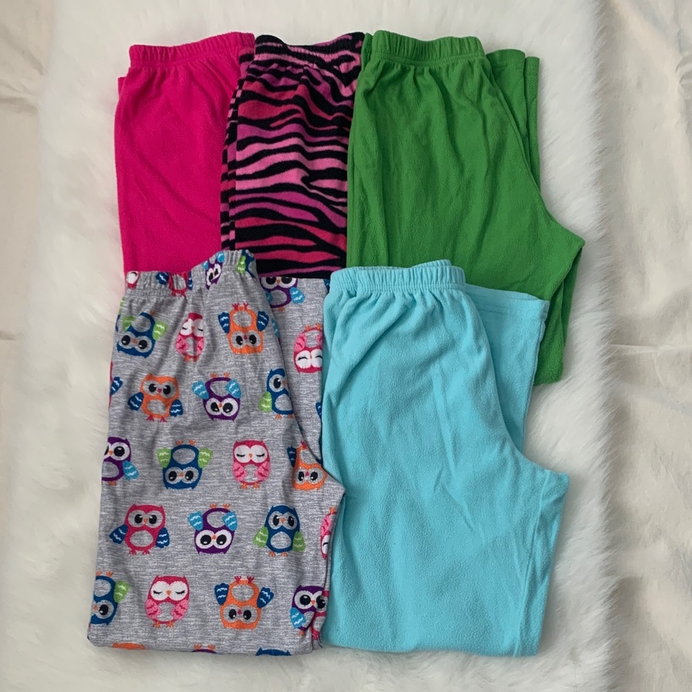 Colorful Kids Pajama Bottoms Set